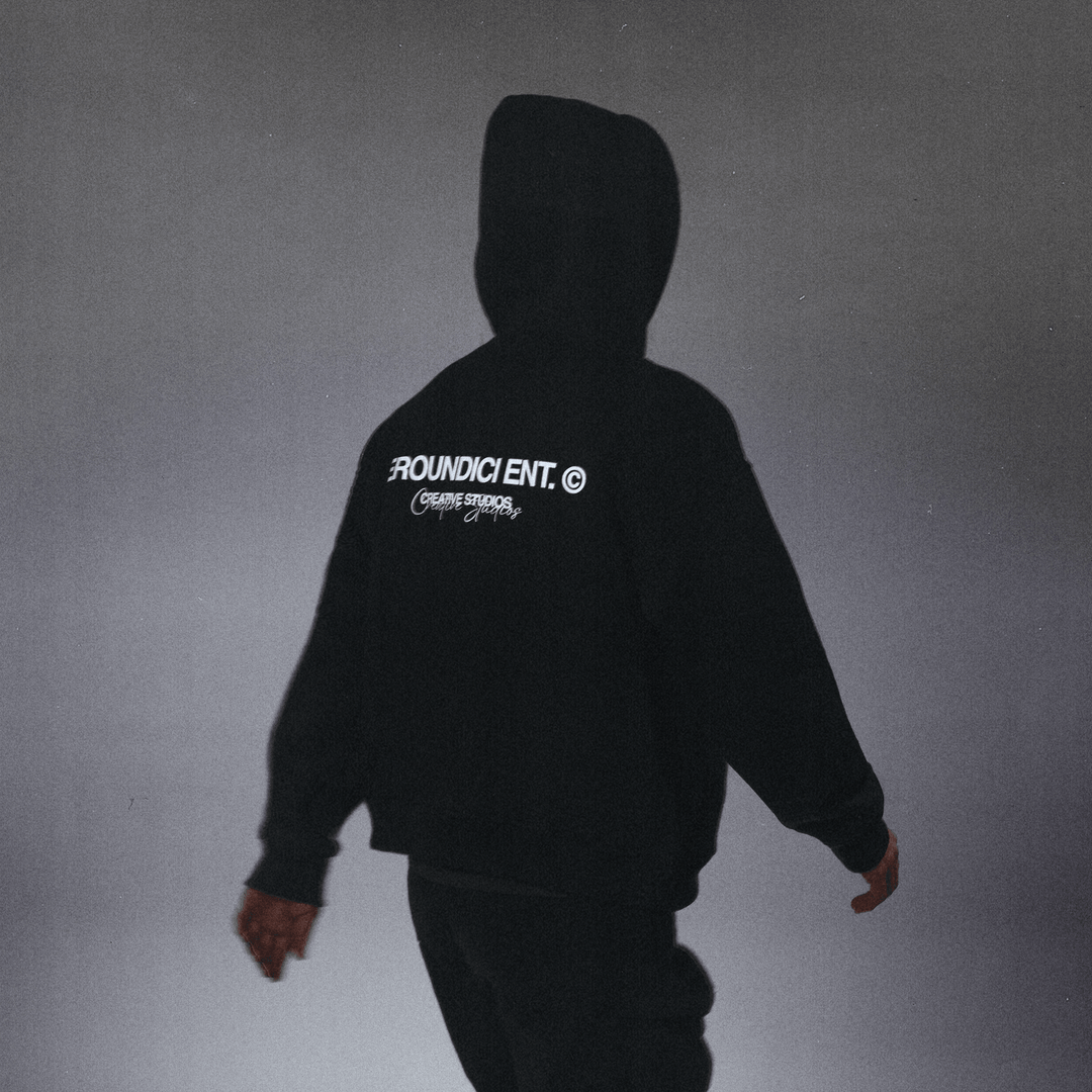 "ZEROUNDICI ENT." Black Hoodie