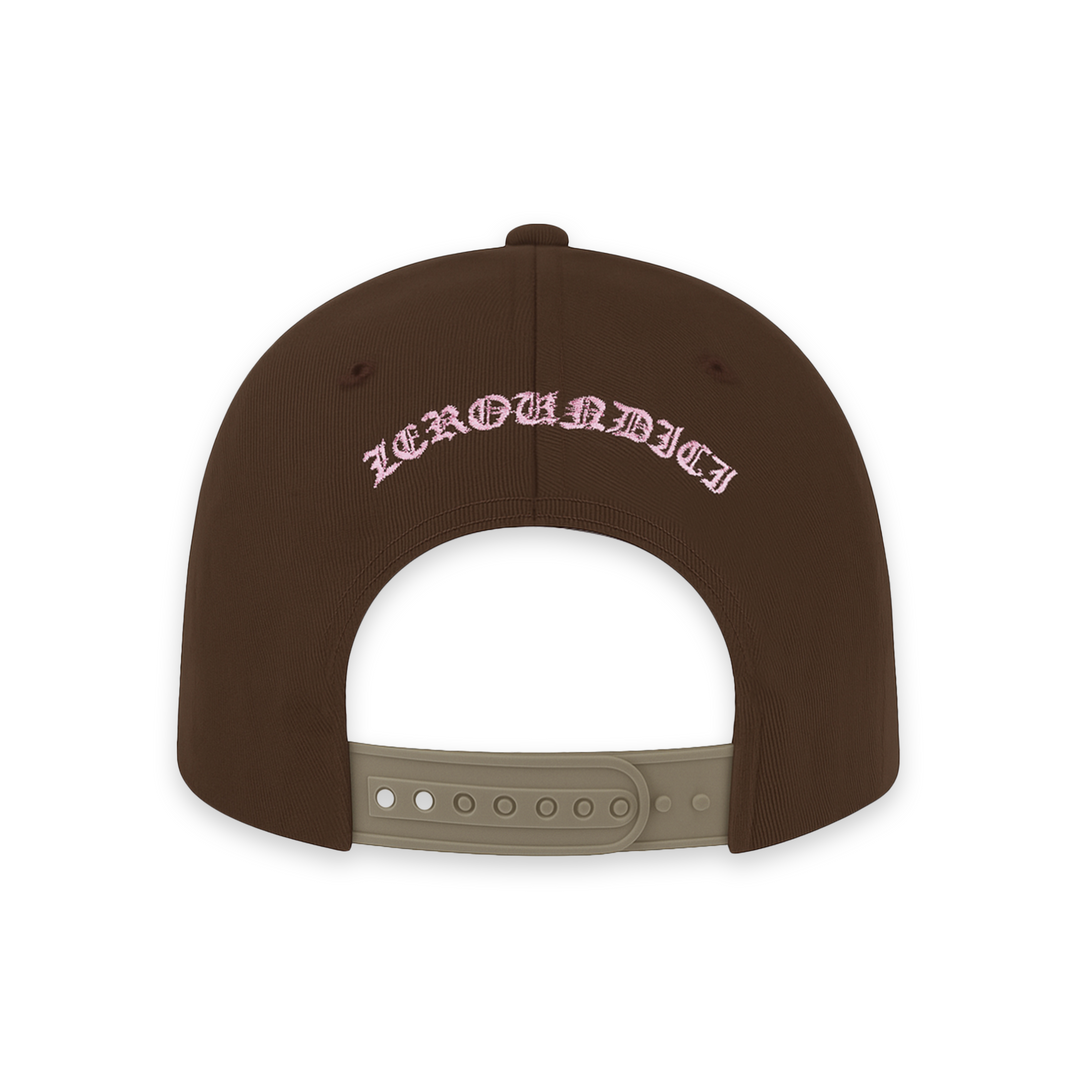 "2016 WORLD CHAMPIONS" Chocolate Brown Fitted Cap