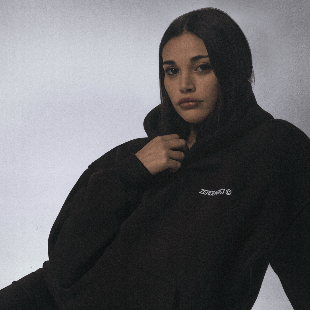 "ZEROUNDICI ENT." Espresso Brown Hoodie