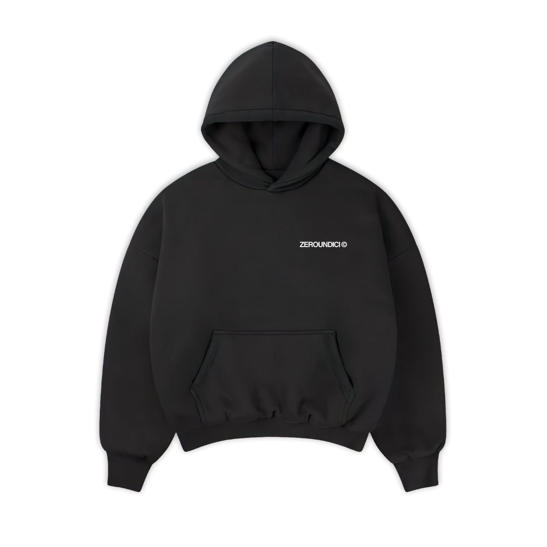 "ZEROUNDICI ENT." Black Hoodie