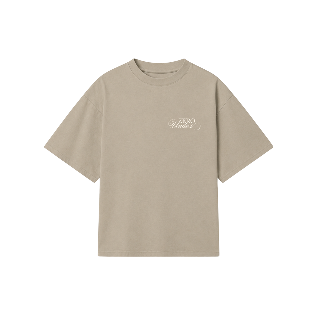 "WILL YOU BE MINE?" Beige Tee