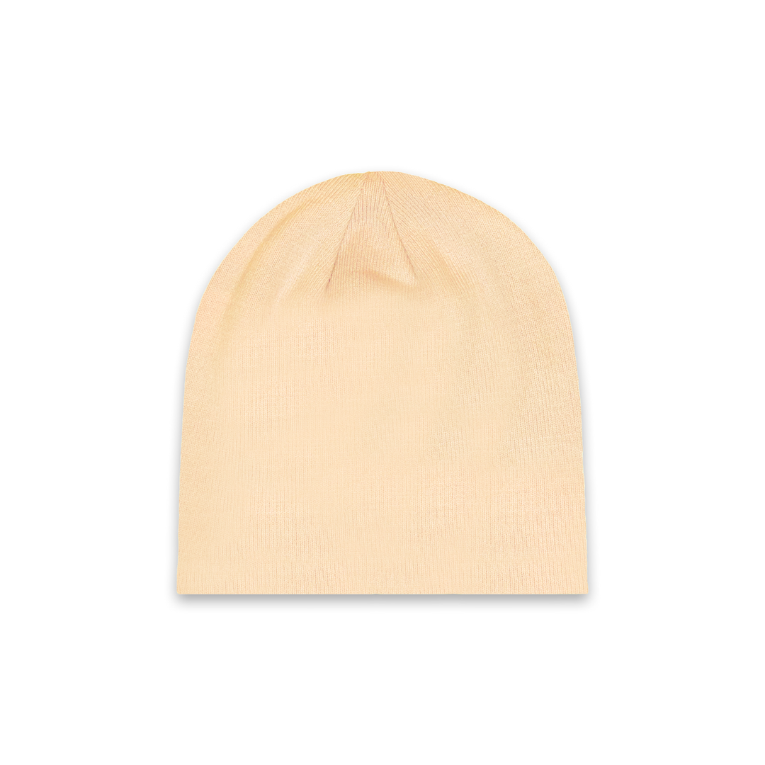 "ZERO STAR" Beige Beanie