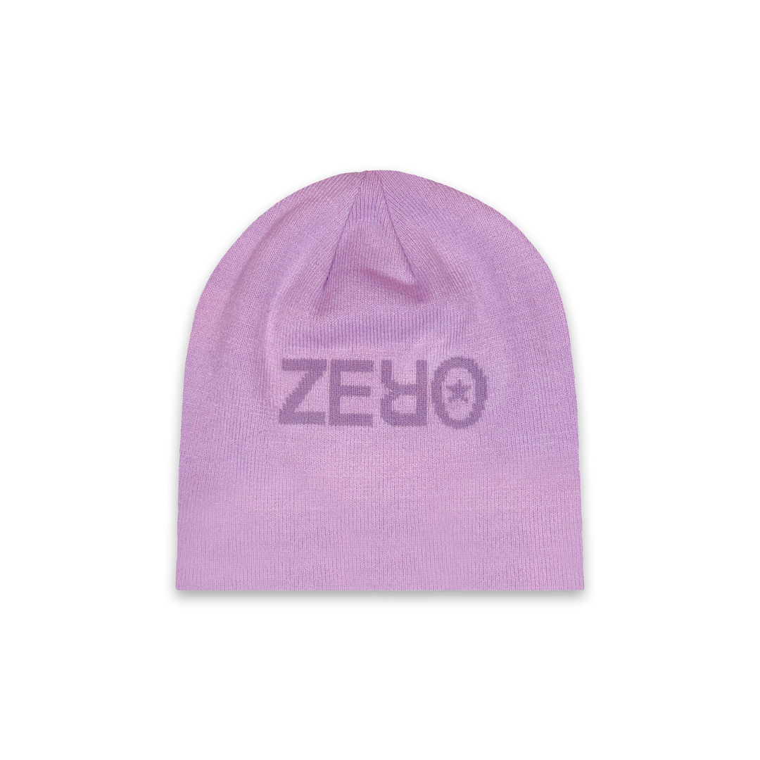 "ZERO STAR" Pink Beanie