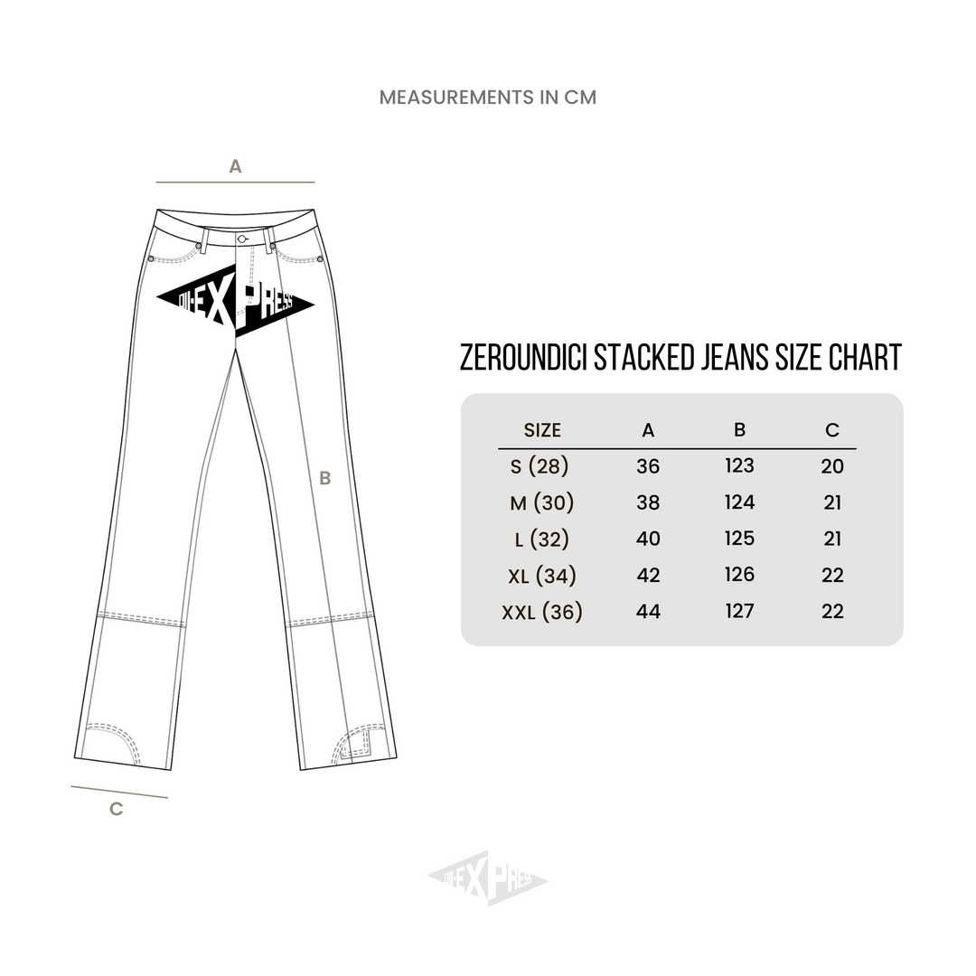 "STACKED LOGO" Desert Eagle Sand Jeans