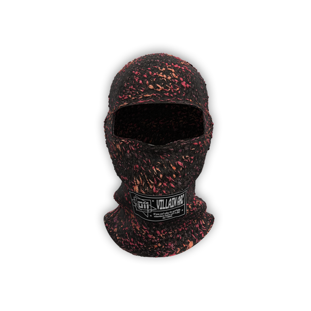 "MAGMA BLACK" Knitted Balaclava