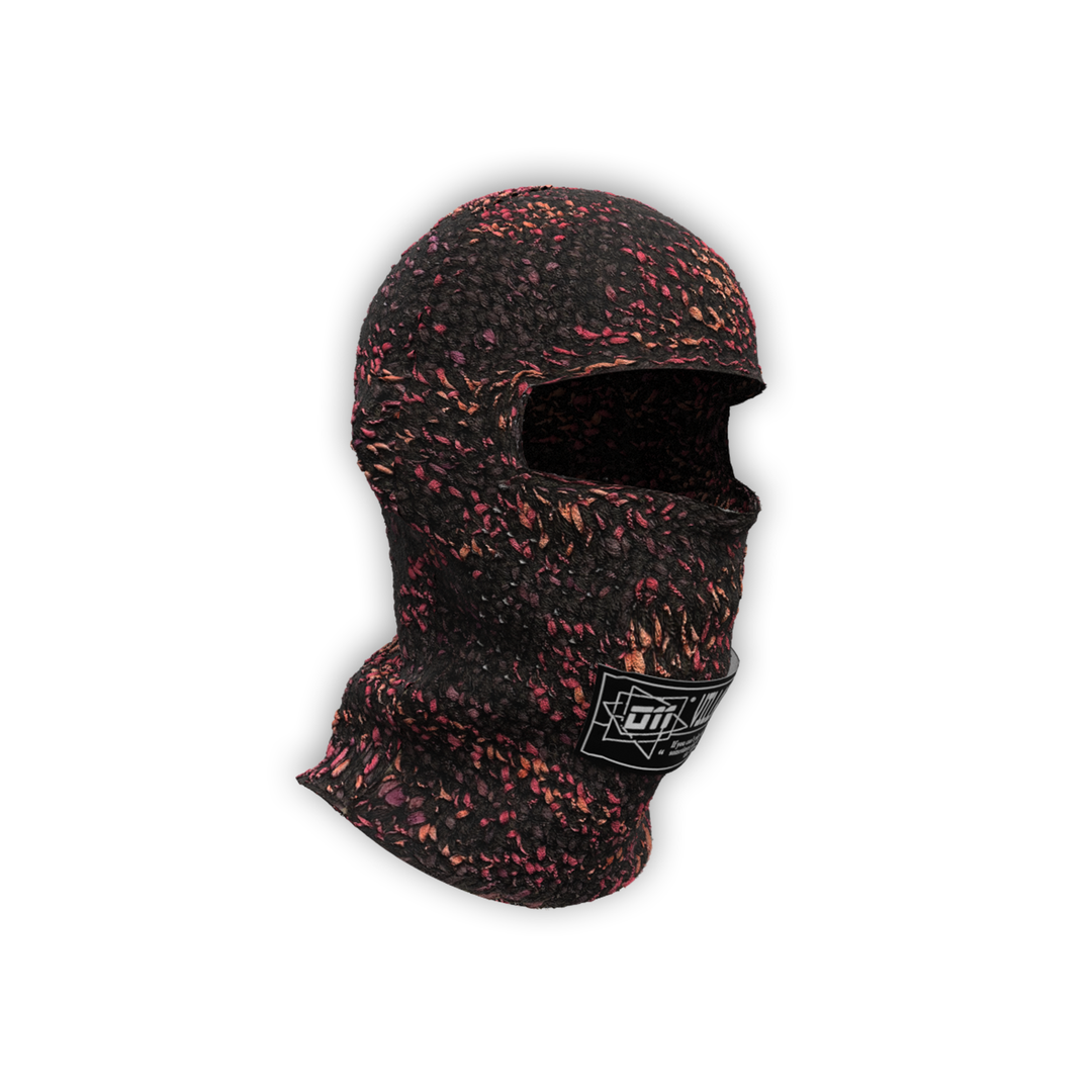 "MAGMA BLACK" Knitted Balaclava