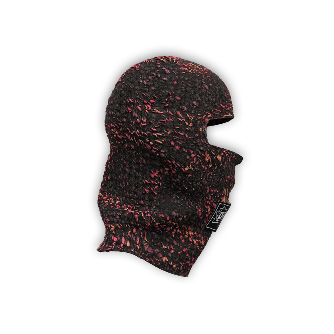 "MAGMA BLACK" Knitted Balaclava