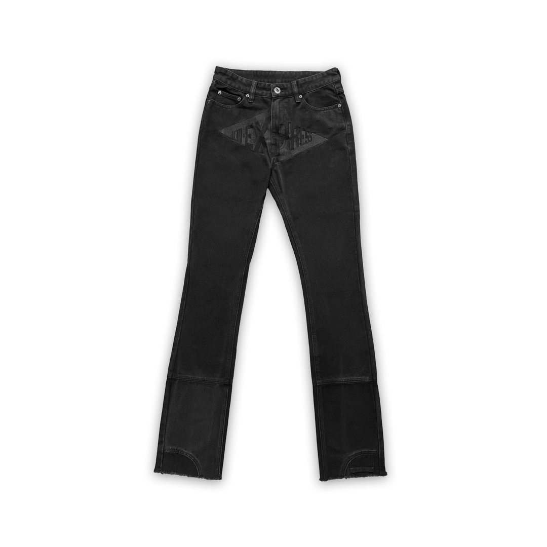 "STACKED LOGO" Blackout F&F Jeans